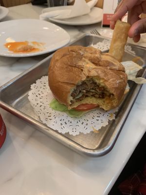 Ramly Burger  at Mamak Vegan Kitchen in Chamblee
