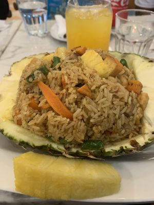 Pineapple Fried Rice  at Mamak Vegan Kitchen in Chamblee