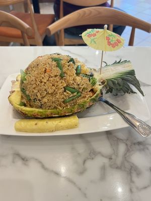 Pineapple fried rice   at Mamak Vegan Kitchen in Chamblee