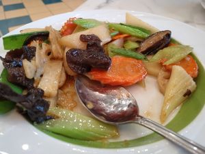 Little Wok Lotus Root at Mamak Vegan Kitchen in Chamblee