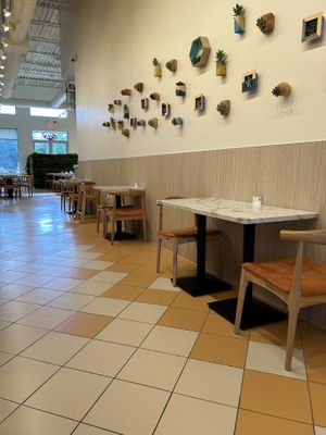 Loved the decor   at Mamak Vegan Kitchen in Chamblee