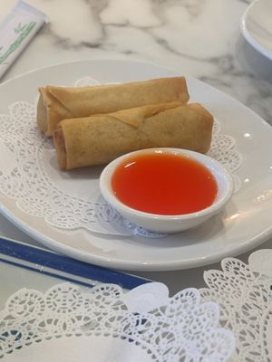 Egg rolls   at Mamak Vegan Kitchen in Chamblee