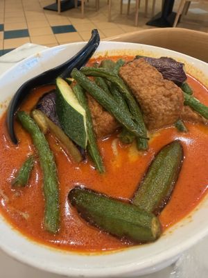 Curry laksa  at Mamak Vegan Kitchen in Chamblee