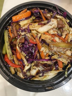 Vegan Mongolian Beef  at Mamak Vegan Kitchen in Chamblee