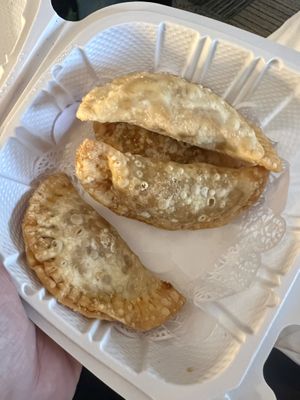 Curry pie  at Mamak Vegan Kitchen in Chamblee