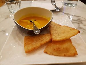 The curry was so good! at Mamak Vegan Kitchen in Chamblee