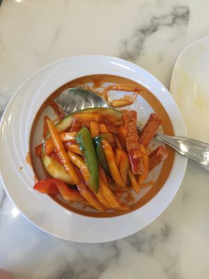 Spicy mango  at Mamak Vegan Kitchen in Chamblee