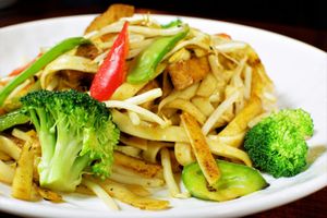 Mee Goreng at Mamak Vegan Kitchen in Chamblee