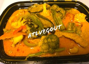 Lemak curry at Mamak Vegan Kitchen in Chamblee