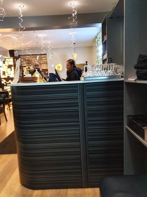 Inside restaurant at Royal Watan in Birmingham