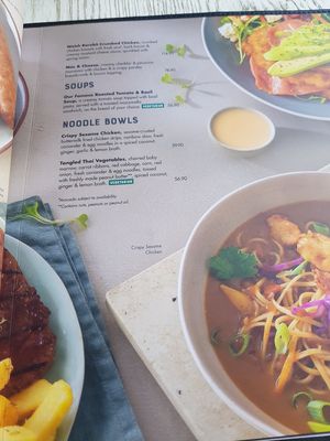 Noodles at Mugg & Bean in Hartbeespoort