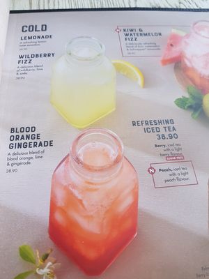 Drinks at Mugg & Bean in Hartbeespoort