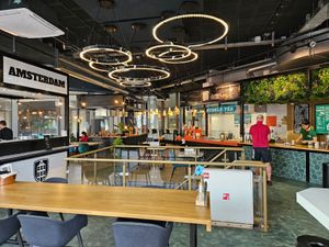 Market 27 second floor at Vegan Bamboo Bar at Market 27 in Amsterdam