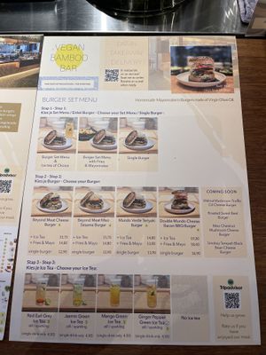   at Vegan Bamboo Bar at Market 27 in Amsterdam