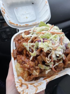 SOY CURLS  at Vuture Food in San Pedro