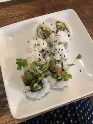 Veggie maki at Miso Phat in Kihei