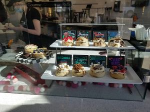 Flavors at Cinnaholic in San Antonio