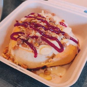 Creme Brulee at Cinnaholic in San Antonio