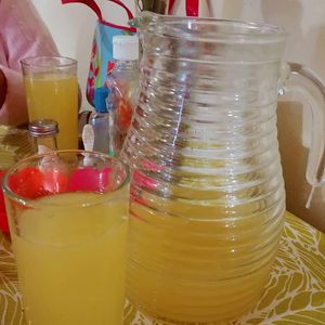 Agua de naranja at Cenaduria Nutri Organic in Celaya
