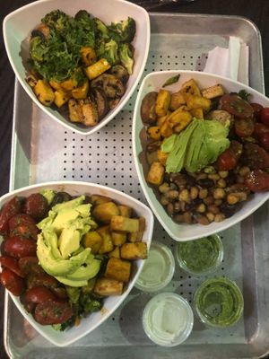 Miso tofu bowls at Bolay in Pembroke Pines