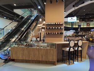 Shop front at CAMELLIA茗岩 Specialty Tea Bar in East Singapore