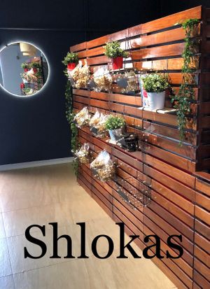 Shop -inside. Beautiful interiors to complement there delicious curries and lassis and finger food.  at Shlokas in Clarinda