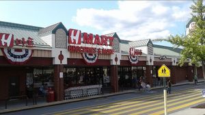Outside of H Mart, located on 40 west Patrick street.  at HMart in Frederick
