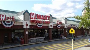 Front of HMart at HMart in Frederick