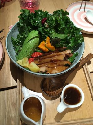 Kale salad  at Better Way 素研 - Sù Yán Sù Shí Cān Tīng - Parkland Mall in Dalian