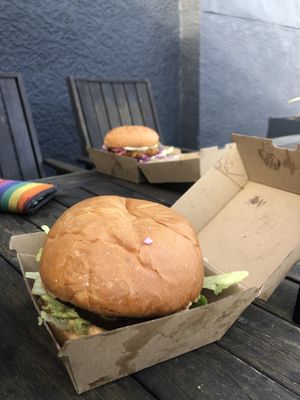 Yum! at Burger Plant in Dunedin