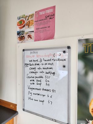 Menu 2 - November 2023 at Burger Plant in Dunedin