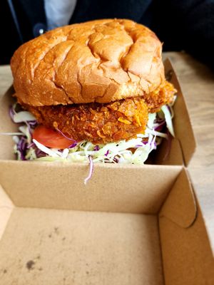 Big smoke at Burger Plant in Dunedin