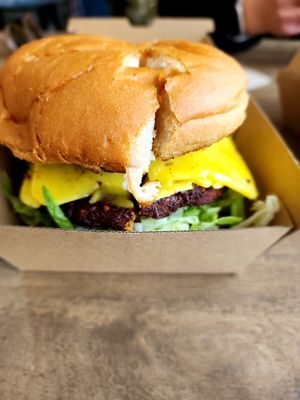 The Big Boi at Burger Plant in Dunedin