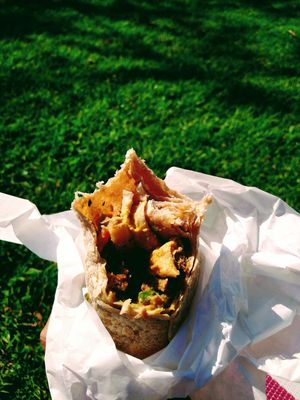 Cali burrito  #Veganuary at Evolution Fast Food in San Diego