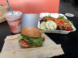   at Evolution Fast Food in San Diego