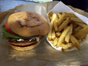   at Evolution Fast Food in San Diego