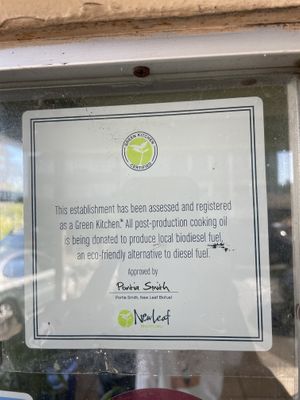 Green Kitchen Certification   at Evolution Fast Food in San Diego