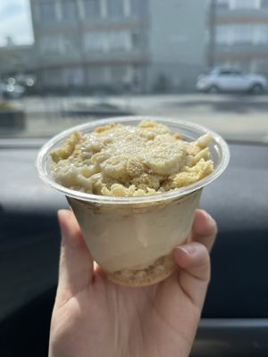 banana pudding (ask or look for their off menu desserts!)   at Evolution Fast Food in San Diego