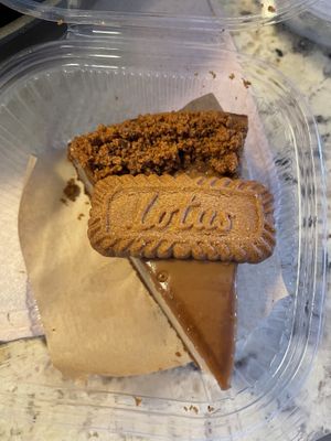 biscoff cheesecake   at Evolution Fast Food in San Diego