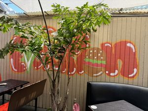 Patio  at Evolution Fast Food in San Diego