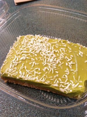 Key lime pie at Evolution Fast Food in San Diego