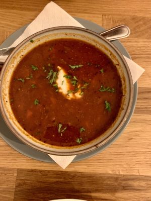 borscht  at Pilgrim in Brno