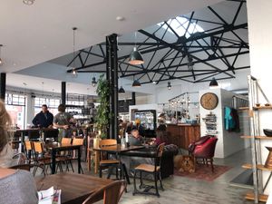 Interior- order at the counter at Crwst in Cardigan