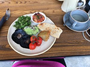 Vegan Brekkie at Crwst in Cardigan