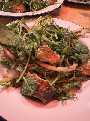 Vegan Caesar salad  at Pearl's in Lexington