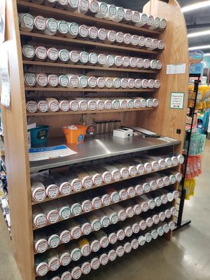 Spices bulk yeah at Nature's Food Patch Market & Café in Dunedin