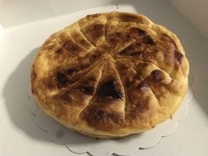 French King’s cake at L'Insouciance in Wavre