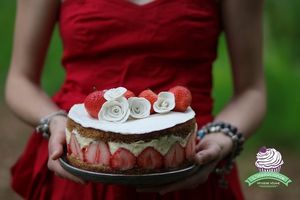 Fraisier at L'Insouciance in Wavre