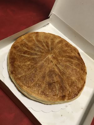 Galette des rois  at L'Insouciance in Wavre