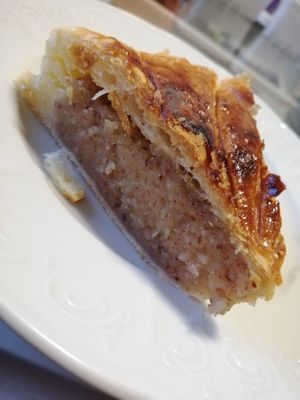 Galette frangipane (galette des rois)  at L'Insouciance in Wavre